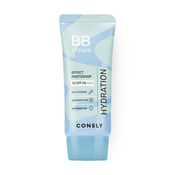 BB-Крем для лица Consly увлажняющий с эффектом фотошопа SPF50
