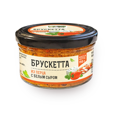 Брускетта из перца с белым сыром Olivateca