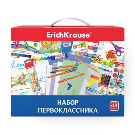 Набор первоклассника ErichKrause 43 предмета