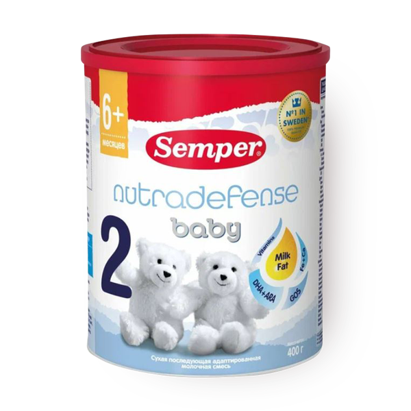 Смесь молочная сухая Nutradefense Baby Semper 2 с 6 месяцев
