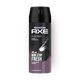 Black night body spray deodorant