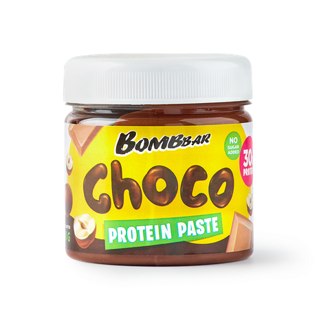 Паста протеиновая шоколадная Bombbar Choco с фундуком, 150 г — купить с ...