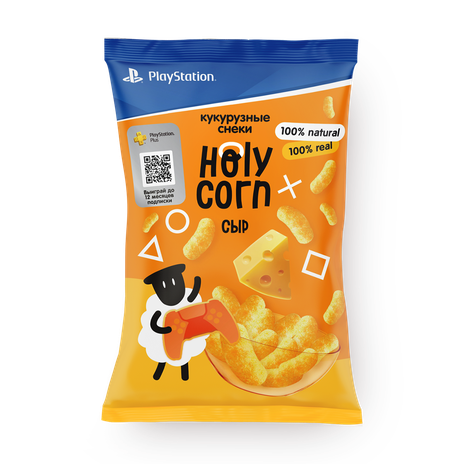 Снеки кукурузные Holy Corn Сыр 50 г — купить в Нижнем Новгороде по цене ...