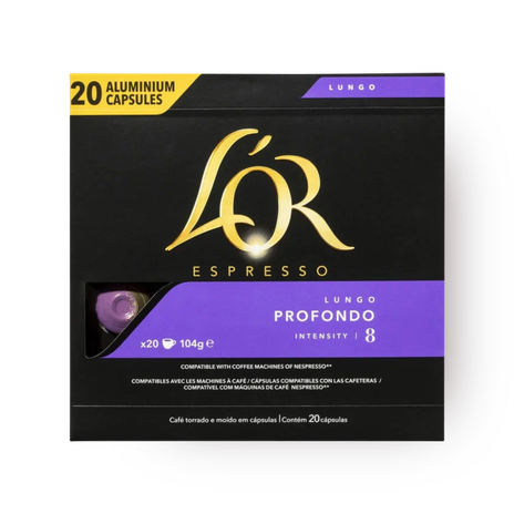 Кофе в капсулах Espresso Lungo Profondo Intensity L'OR для Nespresso