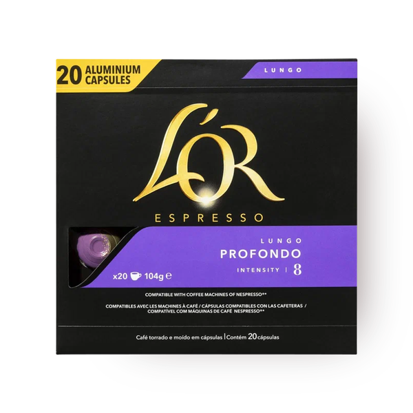 Кофе в капсулах Espresso Lungo Profondo Intensity L'OR для Nespresso