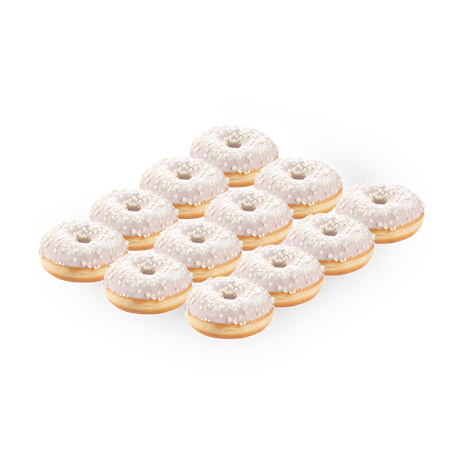 White Chocolate donut pack