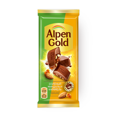 Alpen Gold солёный миндаль и карамель