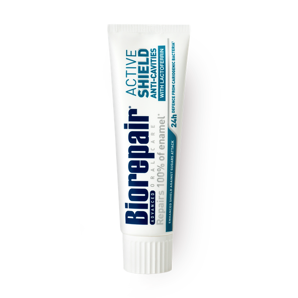 Зубная паста Biorepair Active Shield Активная защита от кариеса