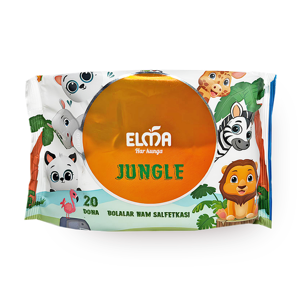 Влажные салфетки Elma Jungle