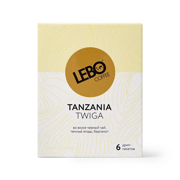Кофе в дрип-пакетах Twiga Lebo Tanzania