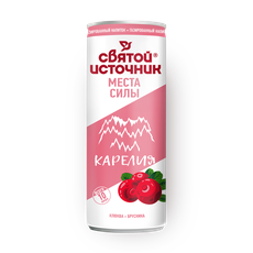 Напиток Места силы Карелия «Святой источник» клюква-брусника ...