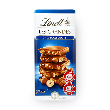 Lindt Milk Chocolate With Hazelnuts