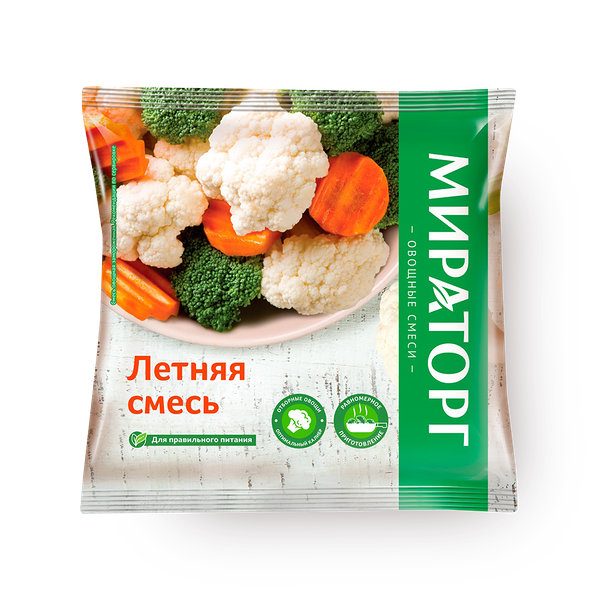 Смесь овощная Летняя «Мираторг» замороженная
