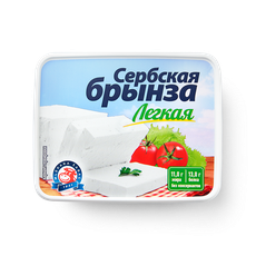 Сыр лёгкий Сербская брынза Mlekara Sabac 35%, 250 г — купить с ...
