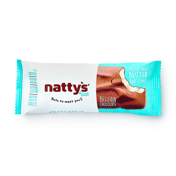 Батончик Nattys&Go! с арахисовой пастой без добавленного сахара, 45 г ...