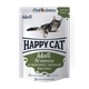 Корм влажный для кошек Happy Cat Adult в желе ягненок и телятина с зеленой фасолью
