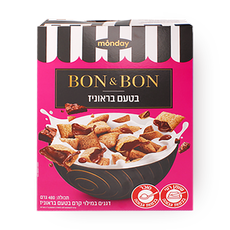 Bon&Bon Cereals filled with Brownie Flavor