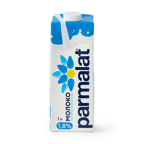 Молоко 1,8% Parmalat ультрапастеризованное