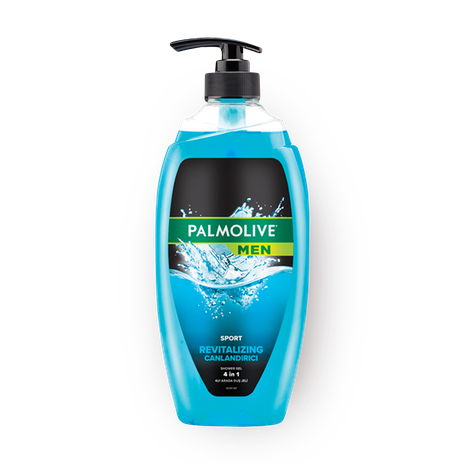 Palmolive For Men Sport 3 in 1 Shower Gel for body, face & hair.