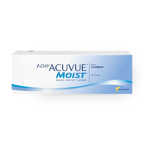 Контактные линзы Acuvue 1-Day Moist, R-8.5, D-2