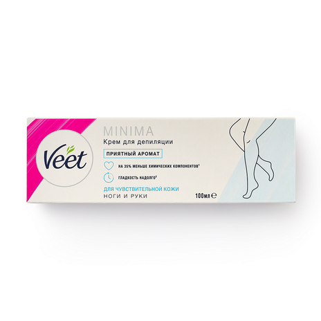 Крем для депиляции Veet Minima для чувствительной кожи