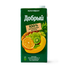 Нектар Мультифрукт «Добрый» — купить с доставкой из Яндекс Лавки