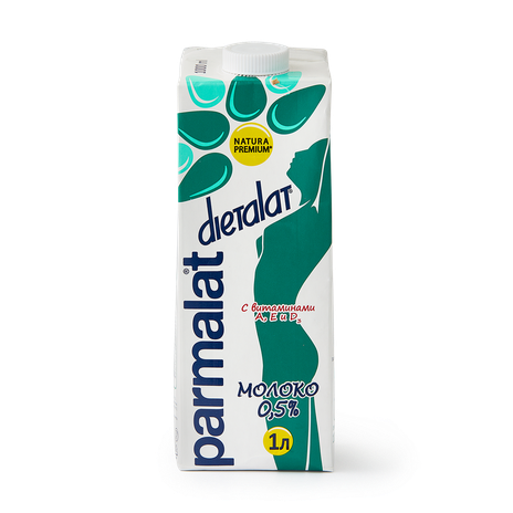 Молоко 0,5% Parmalat Dietalat ультрапастеризованное