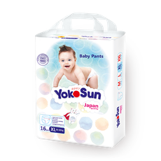 Подгузники-трусики YokoSun XL (12-20 кг), 16 шт. — купить с доставкой ...