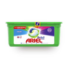Ariel gel capsules for colored laundry