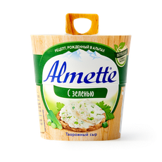 Сыр творож­ный Almette с зеленью