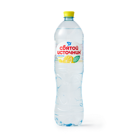 Вода «Святой источник» со вкусом лимона негазированная, 1,5 л — купить ...