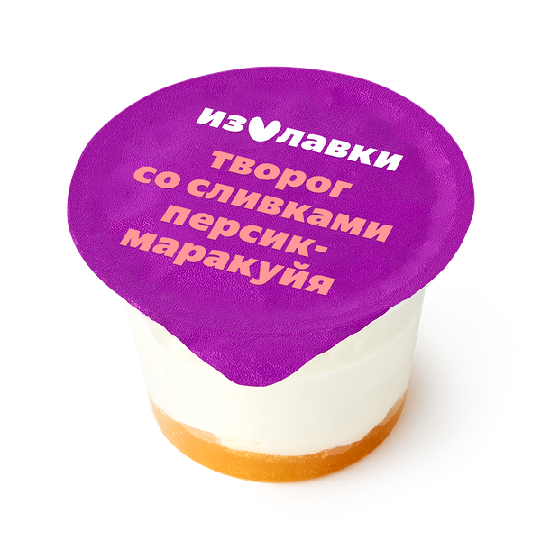 Творог 5% Из Лавки персик-маракуйя