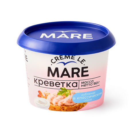 Креветка рубленая Creme le Mare «Балтийский берег» в классическом соусе