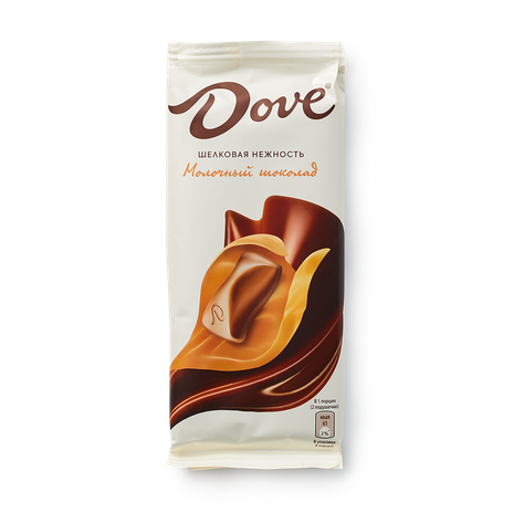 Шоколад dove с карамелью