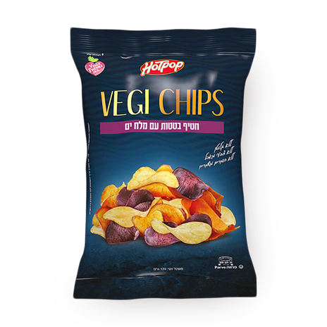 Hotpop Vegi Chips Purple sweet potato