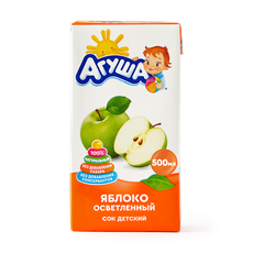 Сок Агуша яблоко