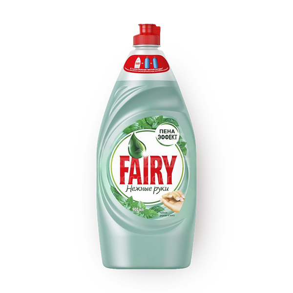 Средство для мытья посуды Fairy Нежные руки чайное дерево и мята