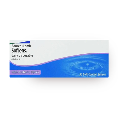 Контактные линзы Bausch & Lomb Soflens Daily Disposable, R-8.6, D-4.75