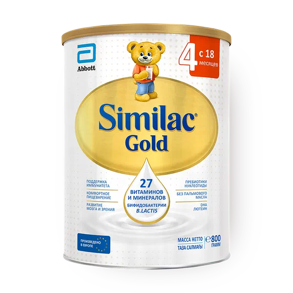 Смесь молочная сухая Gold Similac 4 c 18 месяцев