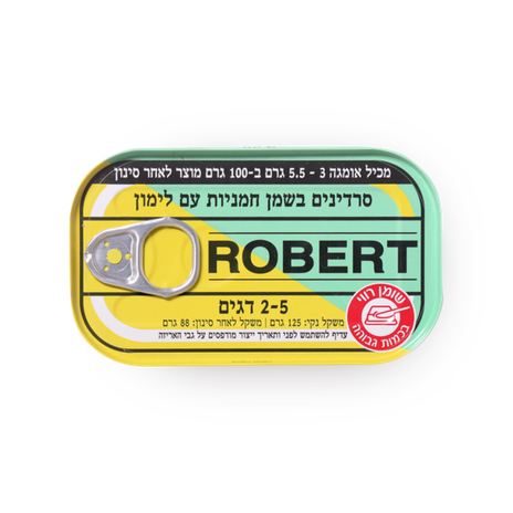 Robert Sardines in sunflower oil with lemon