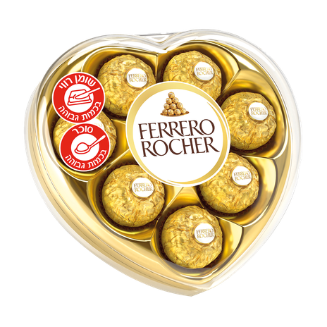 Ferrero Rocher Heart-shaped pack