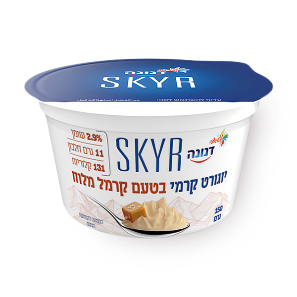 Danone Yogurt SKYR Caramel Yogurt taste