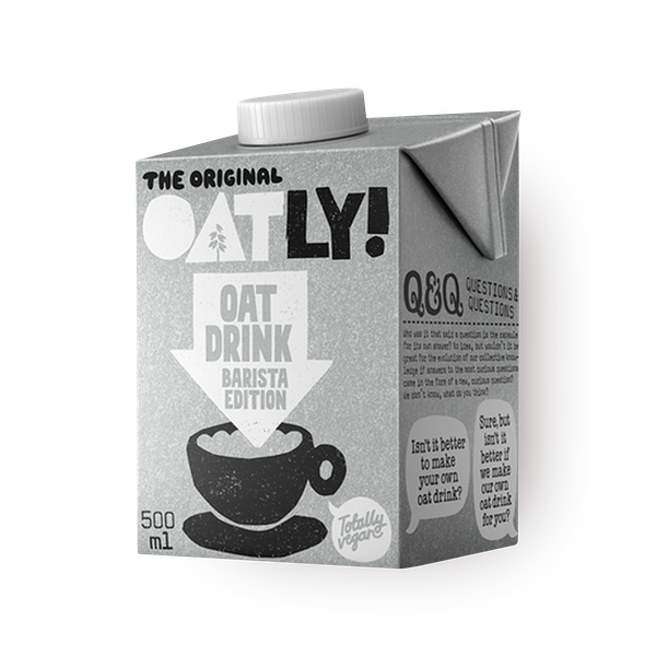 Oatly Barista Oat whipping drink