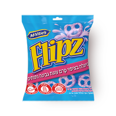 Flipz cheesecake and strawberry cream covered pretzels