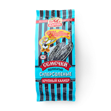Семечки полосатые «От Мартина» суперсолёные крупный калибр, 150 г ...