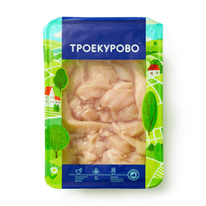 Филе грудки цыплён­ка для салата Троеку­рово