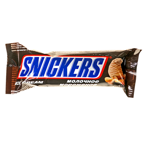 Мороженое молочное Snickers