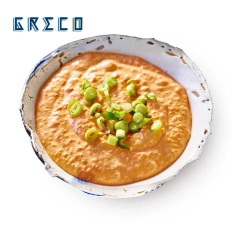 Tirokafteri - roasted peper and feta spread
