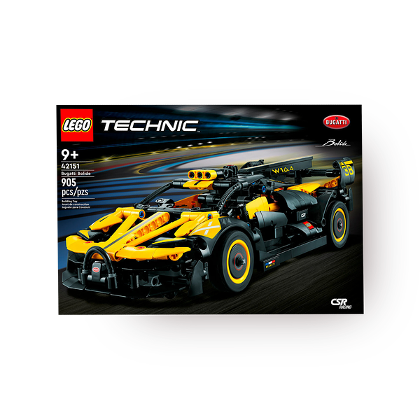 Конструктор Lego Technic 42151 Бугатти Болид 905 деталей