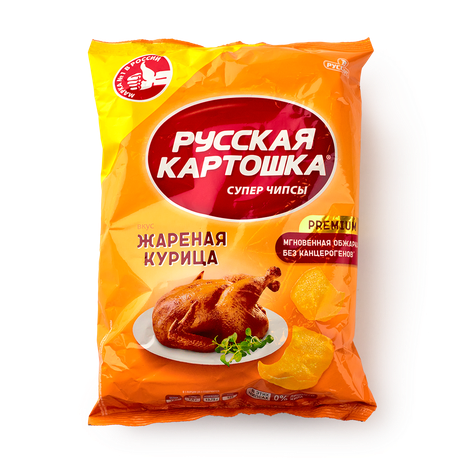 Чипсы «Русская картошка» Жареная курица